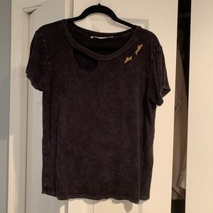 Vintage Havana Gray Stay Golden Tee